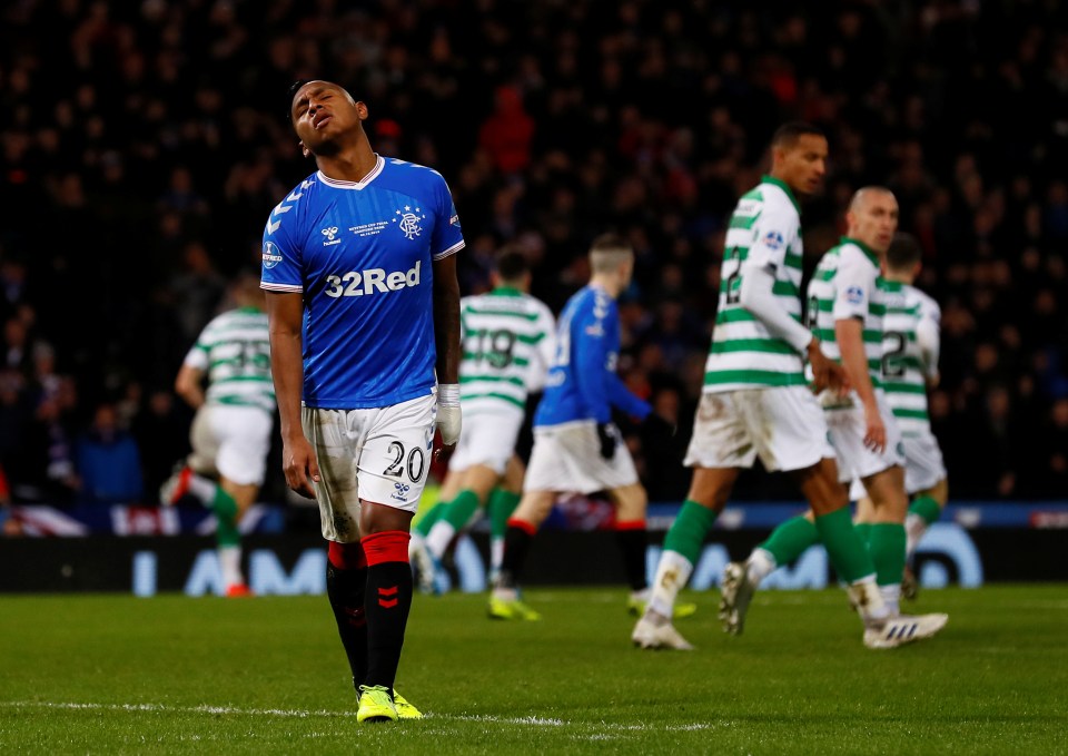  The usually reliable Alfredo Morelos saw his penalty saved by Fraser Forster