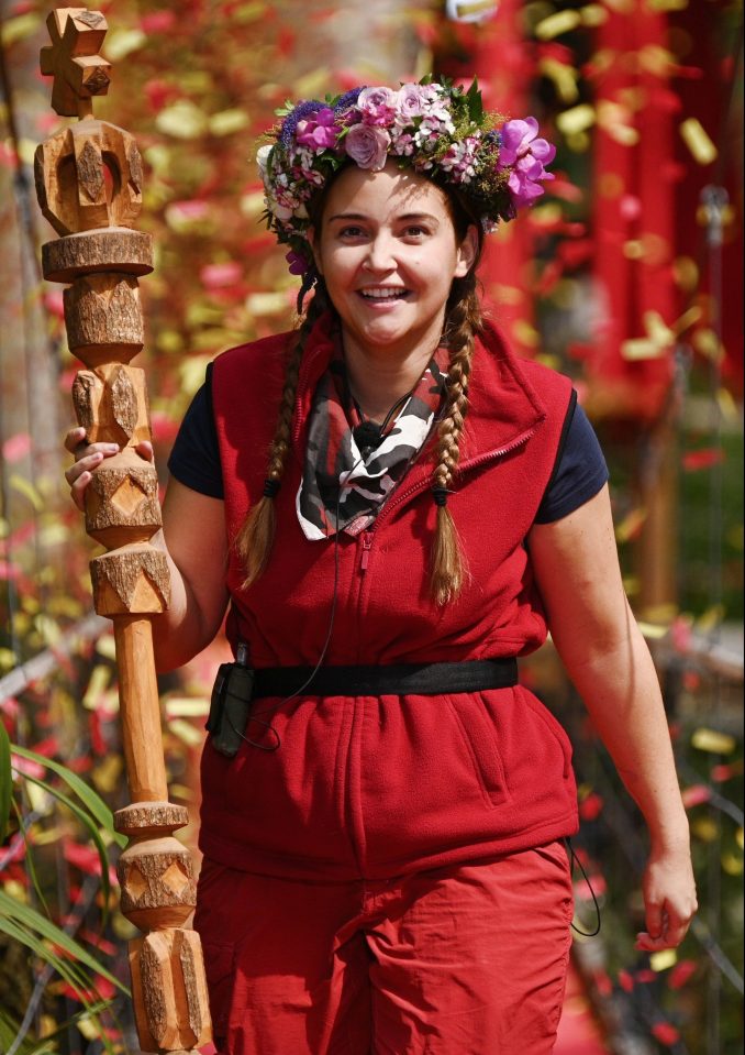  Former drama student Jacqueline was this week crowned I'm A Celebrity's Queen of the Jungle