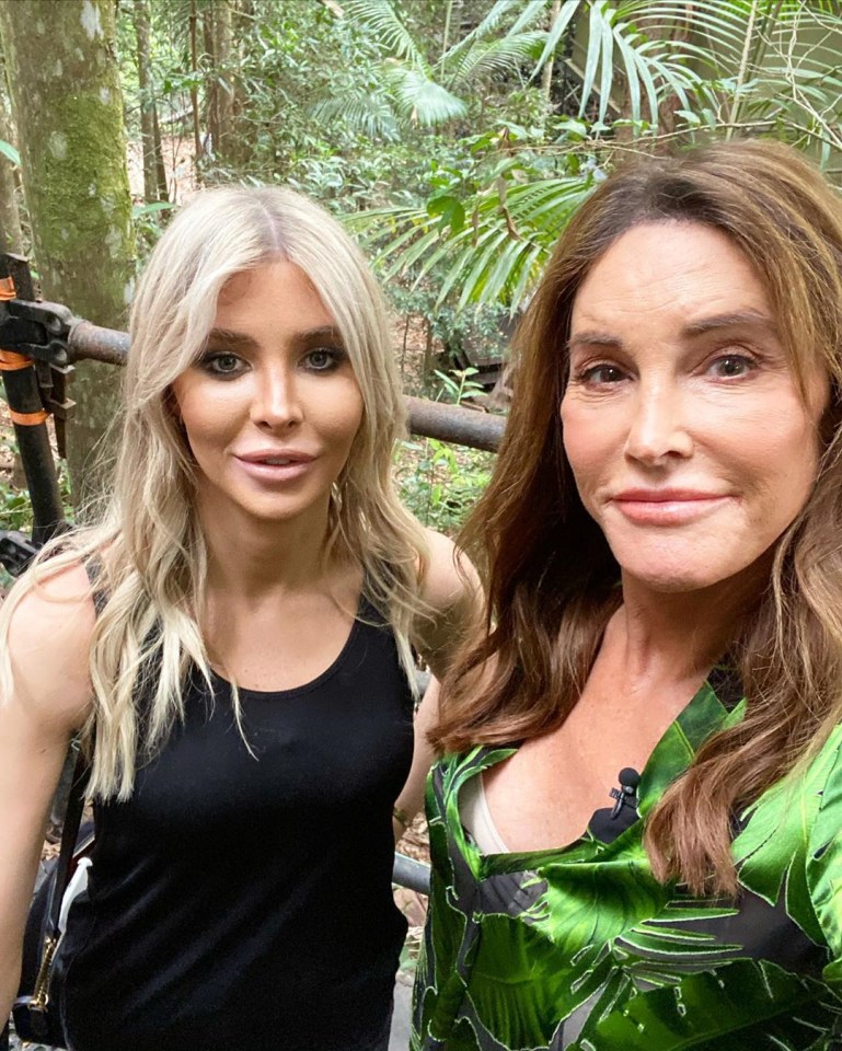  The blonde beauty is Kourt's ex step-parent Caitlyn's partner