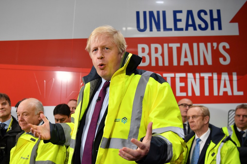  Boris Johnson, who was snapped during a question and answer session on his campaign trail, 'is the only way out of the Brexit nightmare', writes Lord Sugar