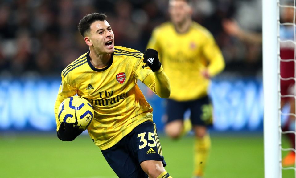  Gabriel Martinelli grabbed his first Premier League goal for Arsenal to inspire a turnaround at West Ham