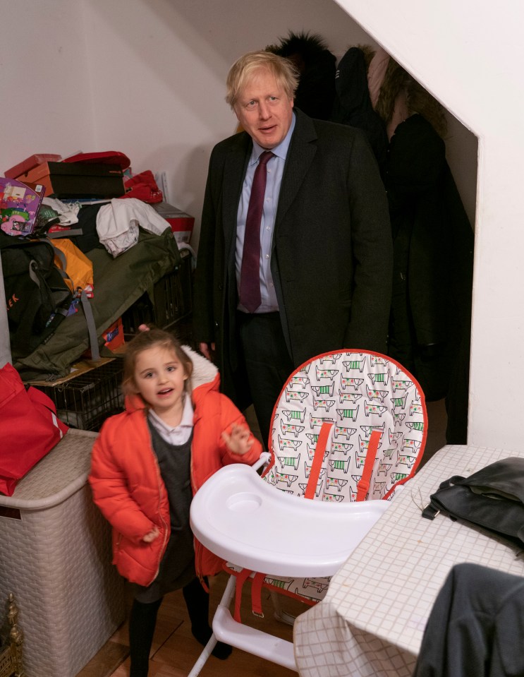  BoJo visited the Parkers' semi in Darlington