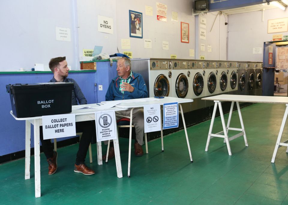  Ace Launderette in Oxford will be used as a polling station