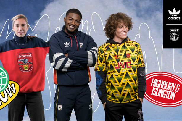 Arsenal have launched a number of vintage clothes including tracksuits and jackets