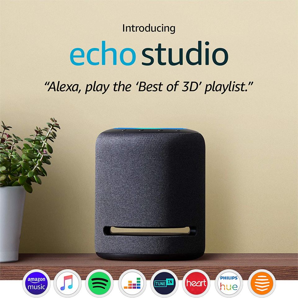  The Echo Studio is a premium speaker for audiophiles