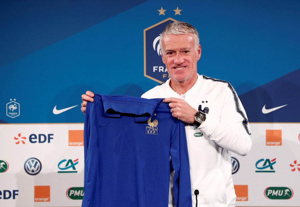  That is the view of the current Les Bleus boss Didier Deschamps