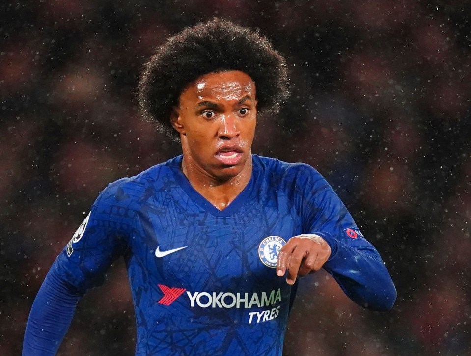 Juventus have made contact with Chelsea ace Willian over a January transfer