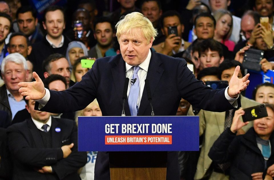  Boris Johnson ran a presidential campaign and has emerged victorious