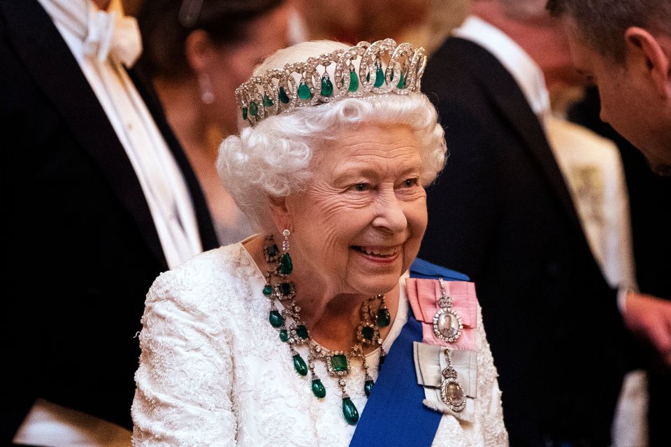  The Queen will host a festive get-together for staff at Buckingham Palace on Monday and then a family lunch on Wednesday