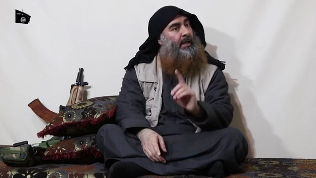  The late terror chief al-Baghdadi, who was killed by US forces in October 2019