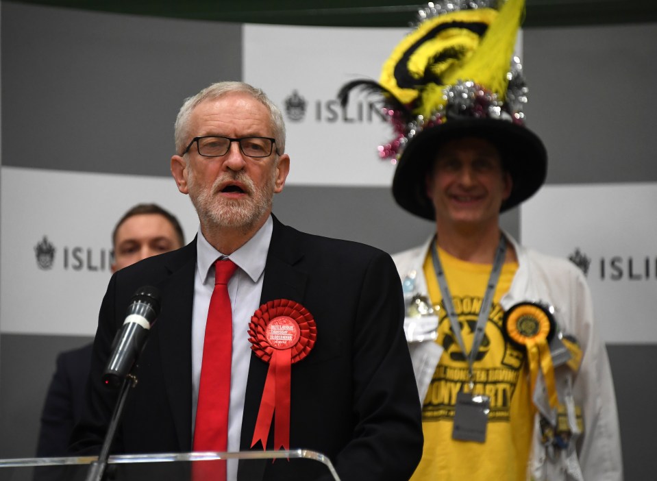  Jeremy Corbyn announced he would step down after the Tories' landslide election