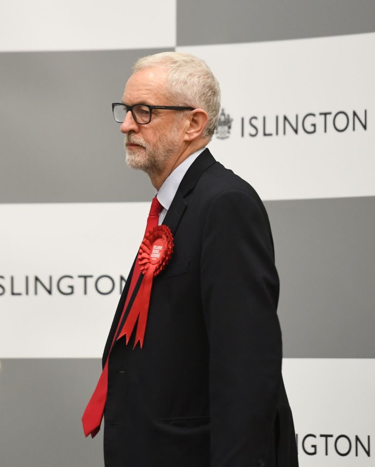  Ms Smeeth rounded on Jeremy Corbyn, who looked downcast this morning as he announced he will quit as Labour leader