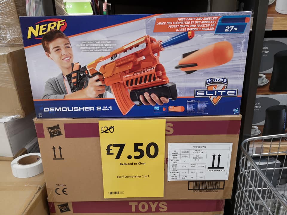  There was also a massive discount on these Nerf guns