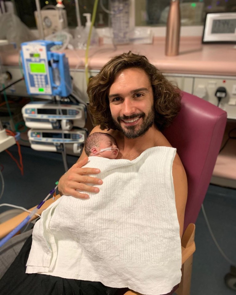 The Body Coach Joe Wicks has welcomed his second child with wife Rosie