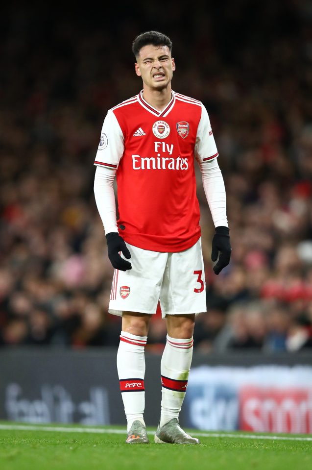  Gabriel Martinelli constantly looked to cause problems whenever he had the ball