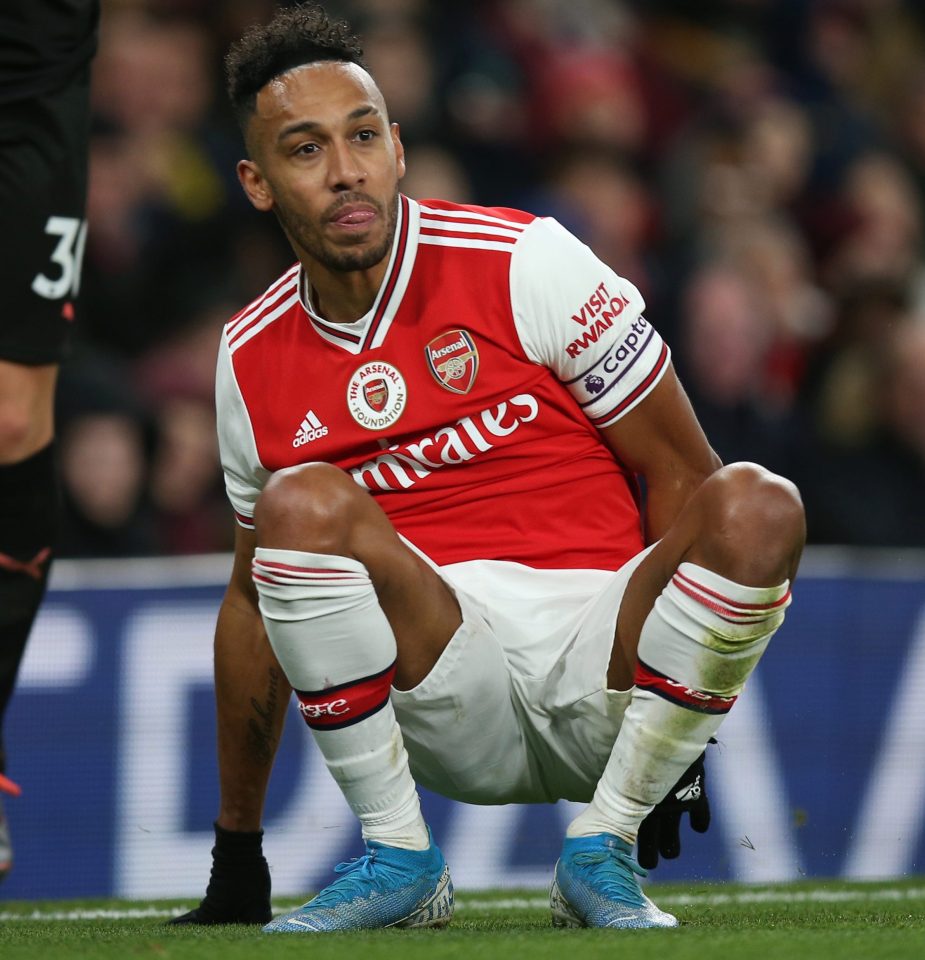  Arteta really needs his £56million striker  Aubameyang on board