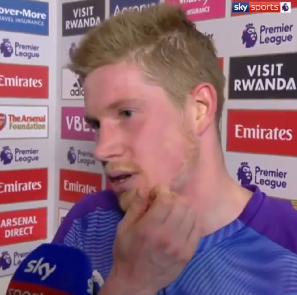  Kevin De Bruyne explained perfectly how City were able to tear apart Arsenal