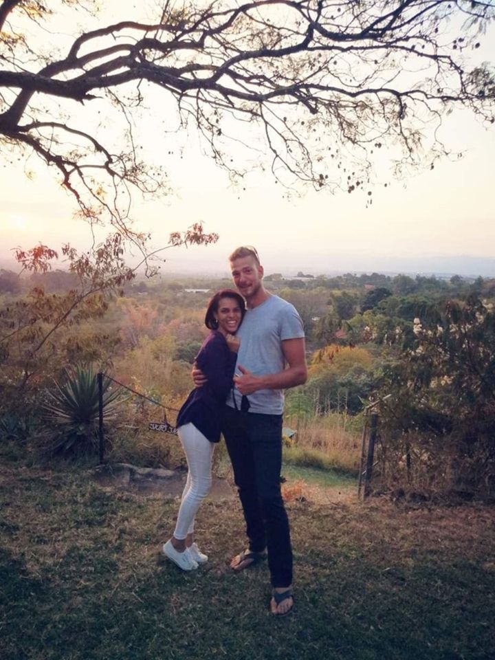  He had popped the question during a romantic after-dinner sunset stroll through the bush near Kruger National Park