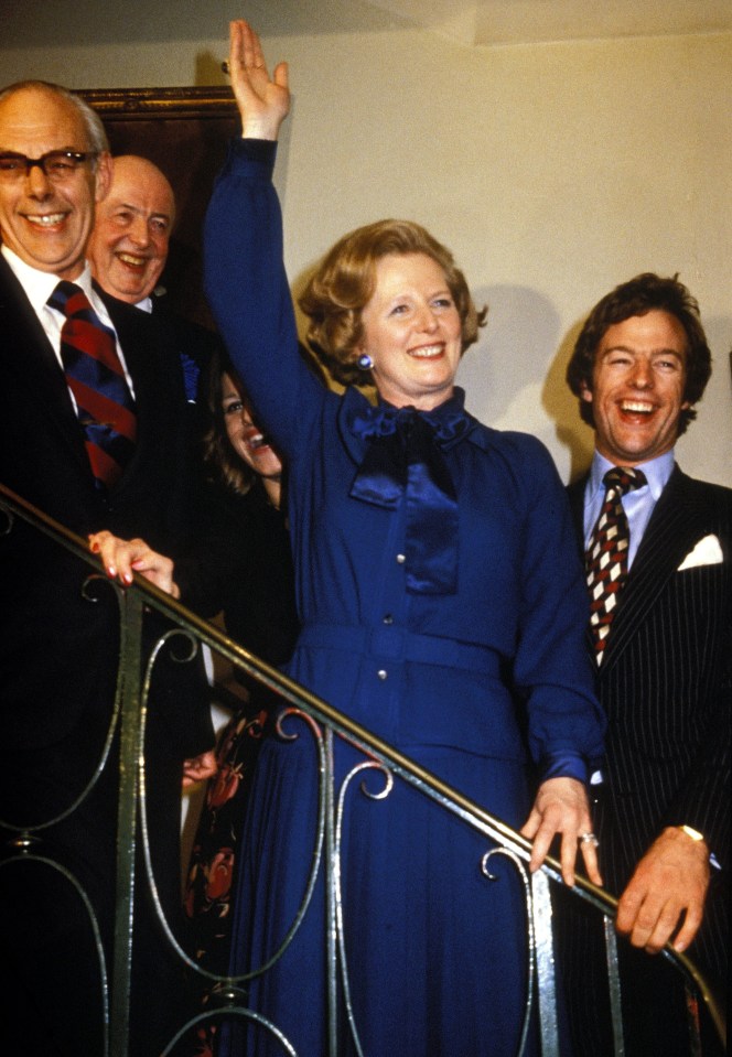  Britain's first female prime minister Margaret Thatcher