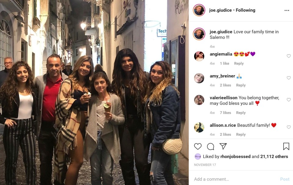  Joe's wife and daughters recently visited Joe in Italy following his deportation