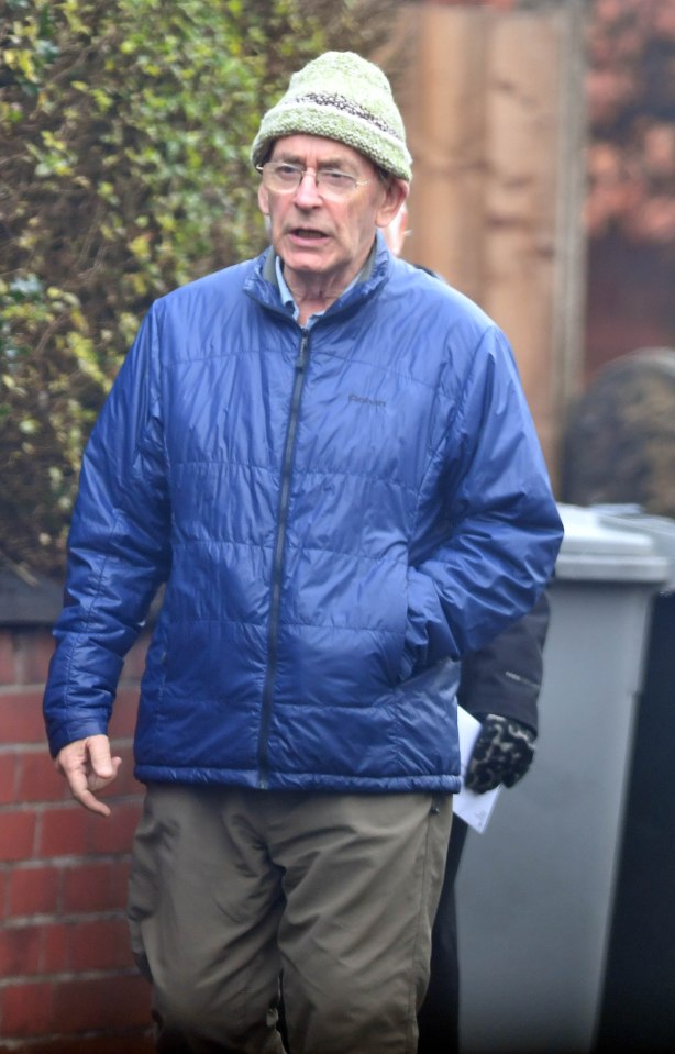  Paedo weatherman Fred Talbot was spotted on a stroll in Cheshire after his release from prison