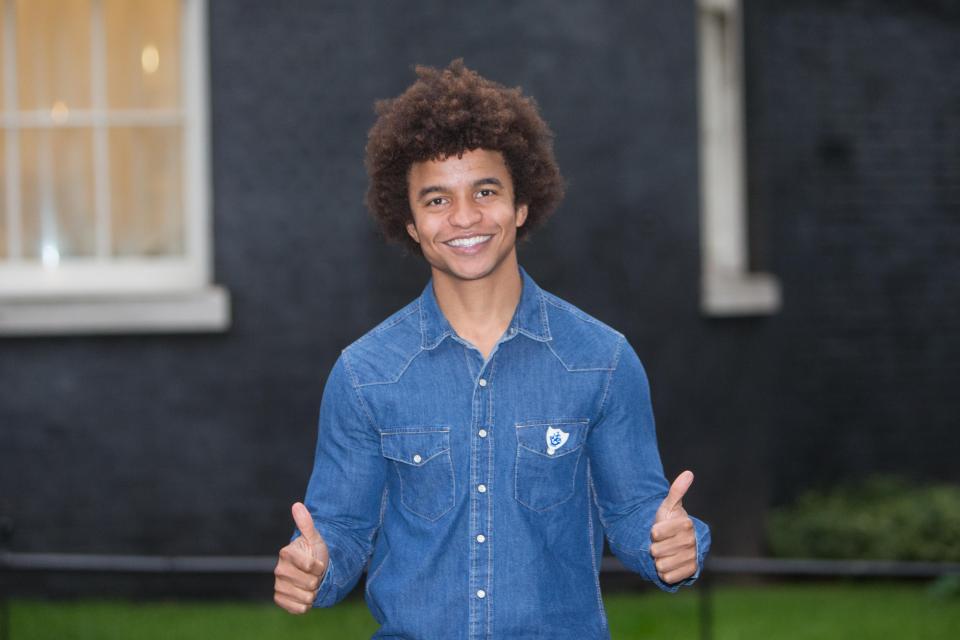  Radzi is taking part in Dancing On Ice 2020