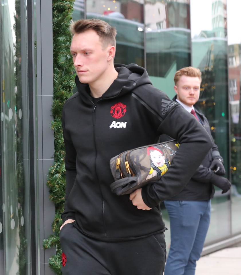  Phil Jones has been largely unused this season