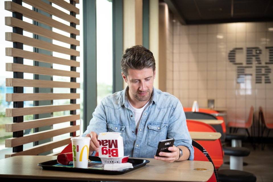  McDonald's now offers table service via its app