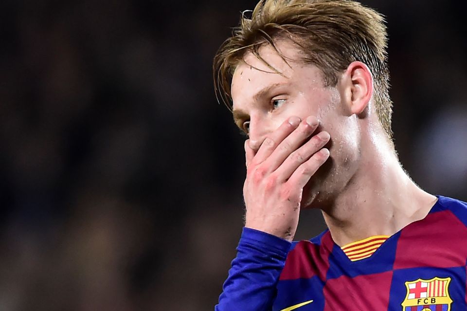  Frenkie De Jong believes the Premier League is now stronger than Spain's La Liga