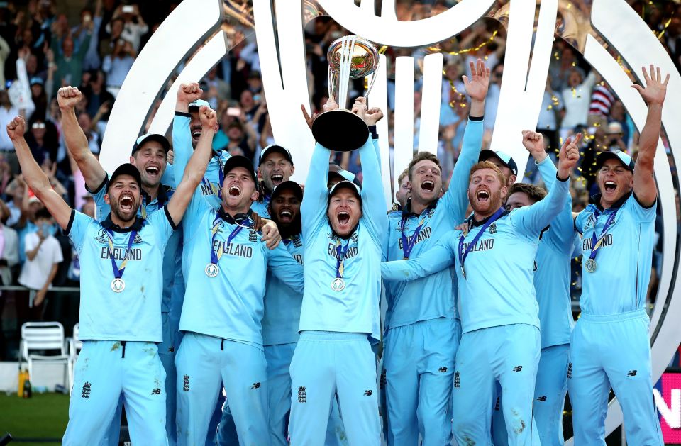  England one-day cricket captain Eoin Morgan lifted the World Cup after a thrilling final vs New Zealand