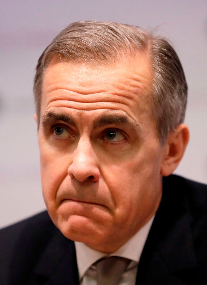  Mark Carney, pictured, will leave his role at the Bank of England on March 15, 2020