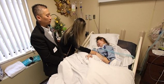  Her family became worried when the two-hour surgery reportedly went longer than planned