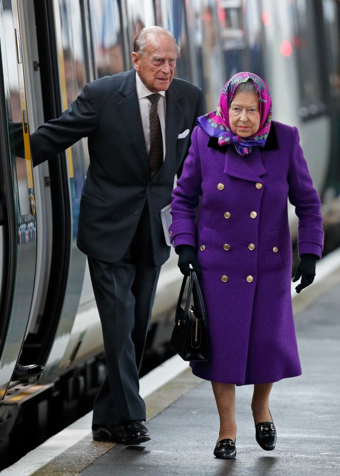  Prince Philip and the Queen pictured arriving at Sandringham in 2017. The Duke is currently being treated in hospital for a pre-existing condition