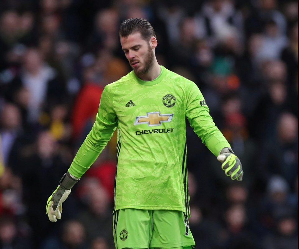  David De Gea is suffering from new contract syndrome after his second gaffe in as many weeks for Man Utd