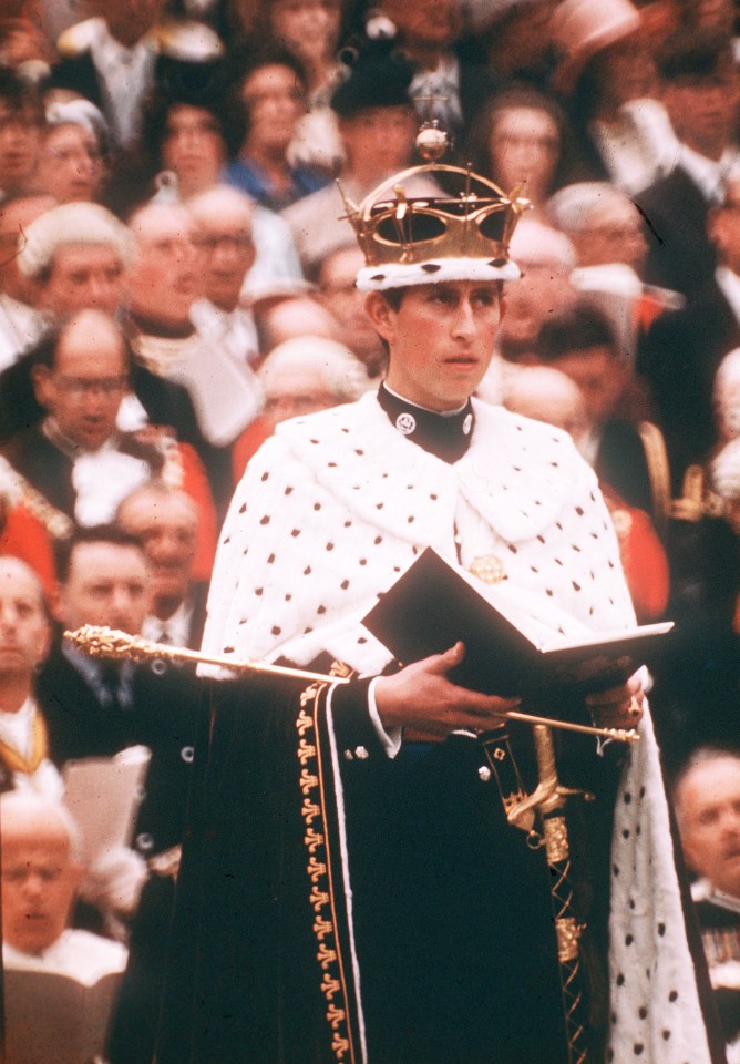  Prince Charles wore a ­bulletproof vest for his investiture as Prince of Wales