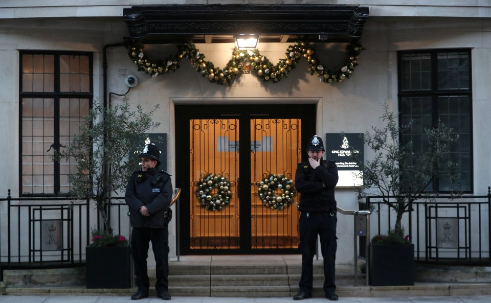  King Edward VII Hospital in London, where Prince Philip is still undergoing treatment