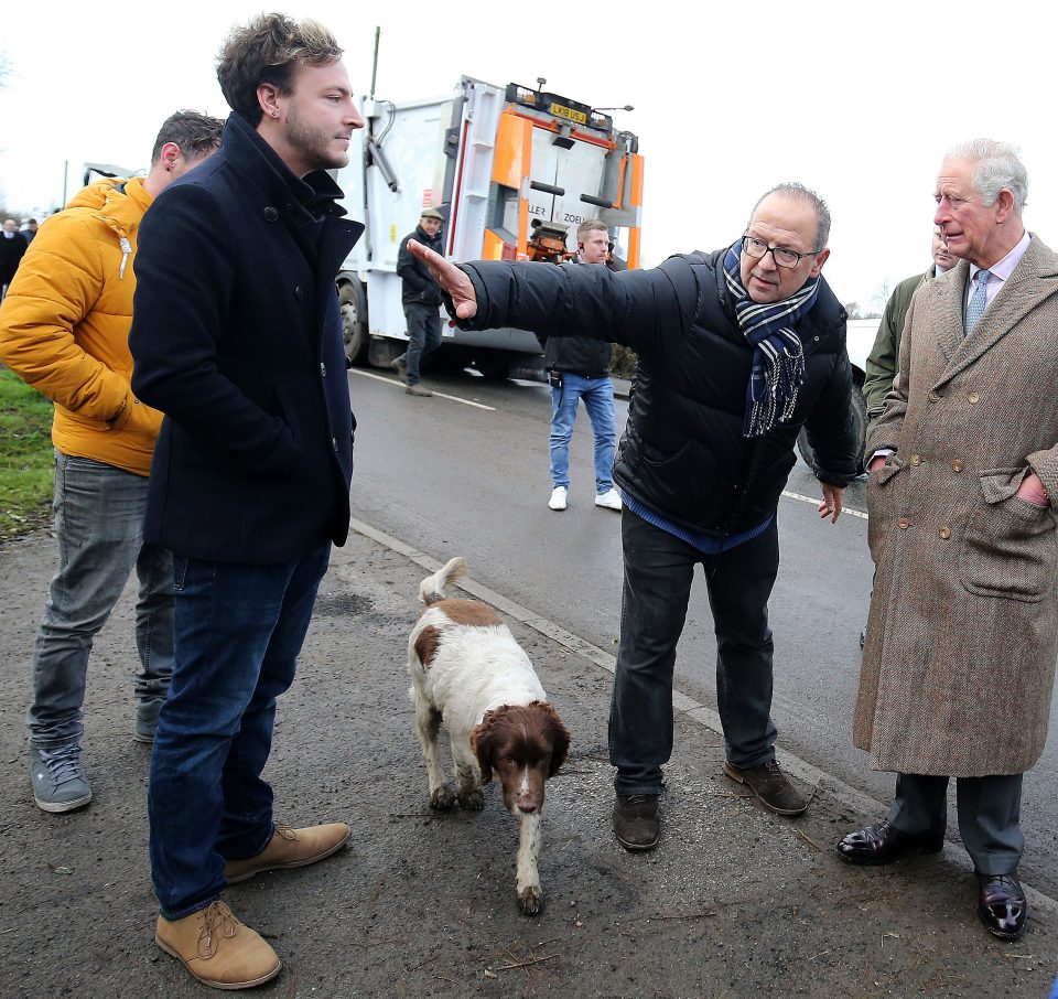  Prince Charles made his remarks on a visit to Fishlake, which was last month devastated by flooding