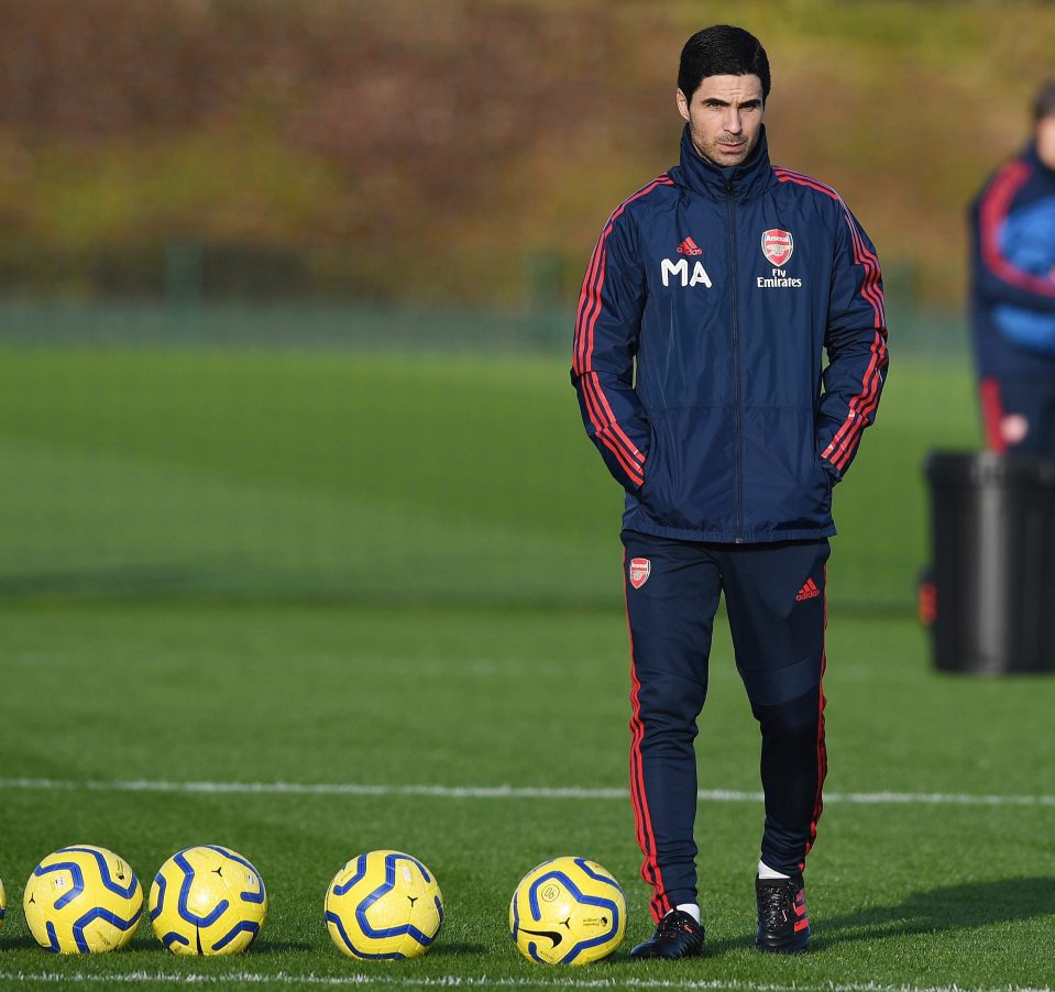  Mikel Arteta has taken over from interim basis Freddie Ljungberg