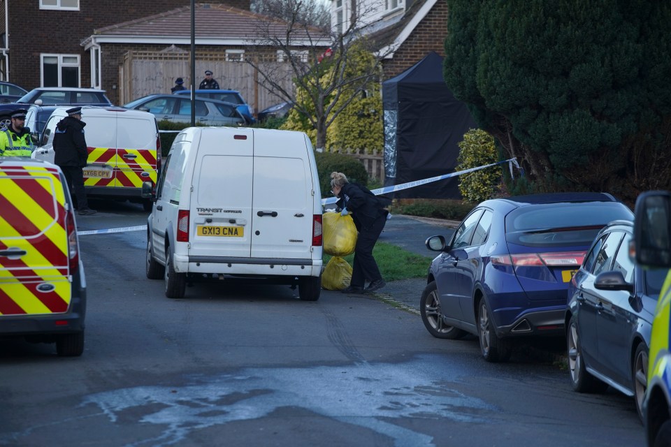  Emergency services were called to a house on Hazel Way, Crawley Down, and found the two women outside