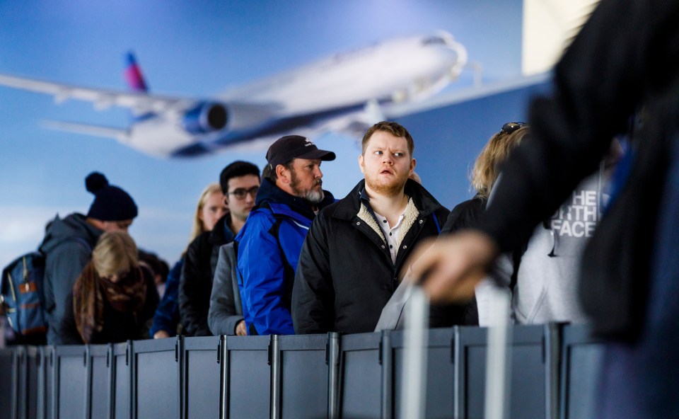 Americans traveling for the holidays experienced flight delays, long airport queues, and horrible traffic Sunday and Monday