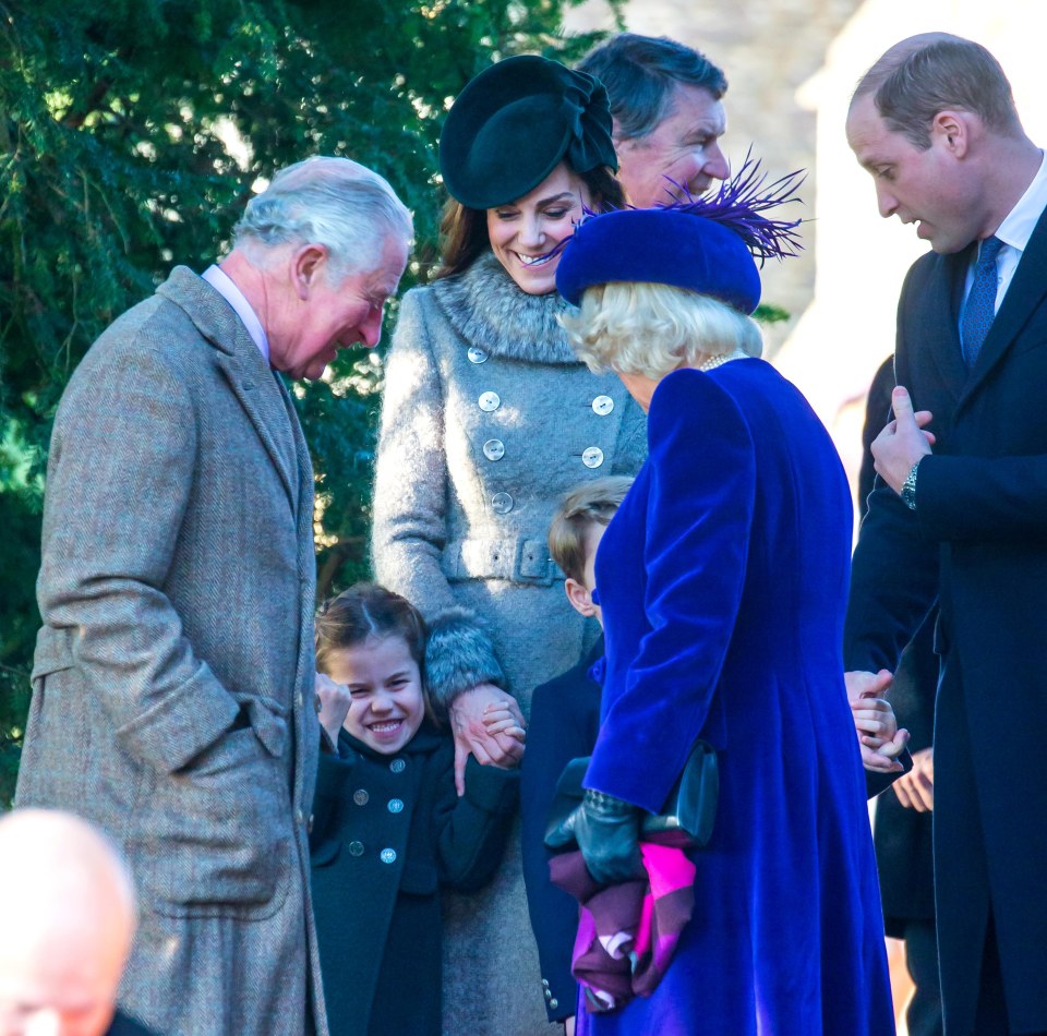  The little royal did a mini fist pump