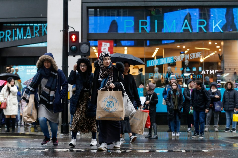 Shops were rammed as shopper tried to get all the best deals on Boxing day