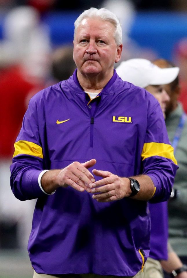  Steve Ensminger coached in LSU's game against Oklahoma just hours after his daughter-in-law's death