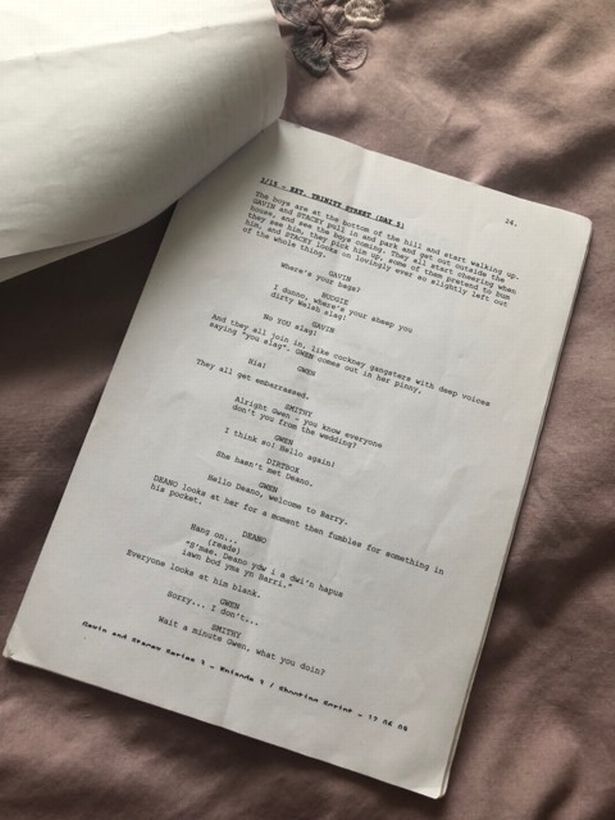  Lisa still has the script for the unaired episode