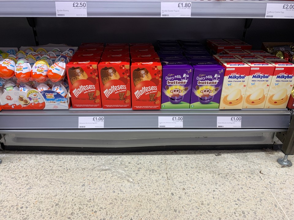 Some shoppers have accused the supermarkets of “ruining Chirstmas” by stocking Easter eggs