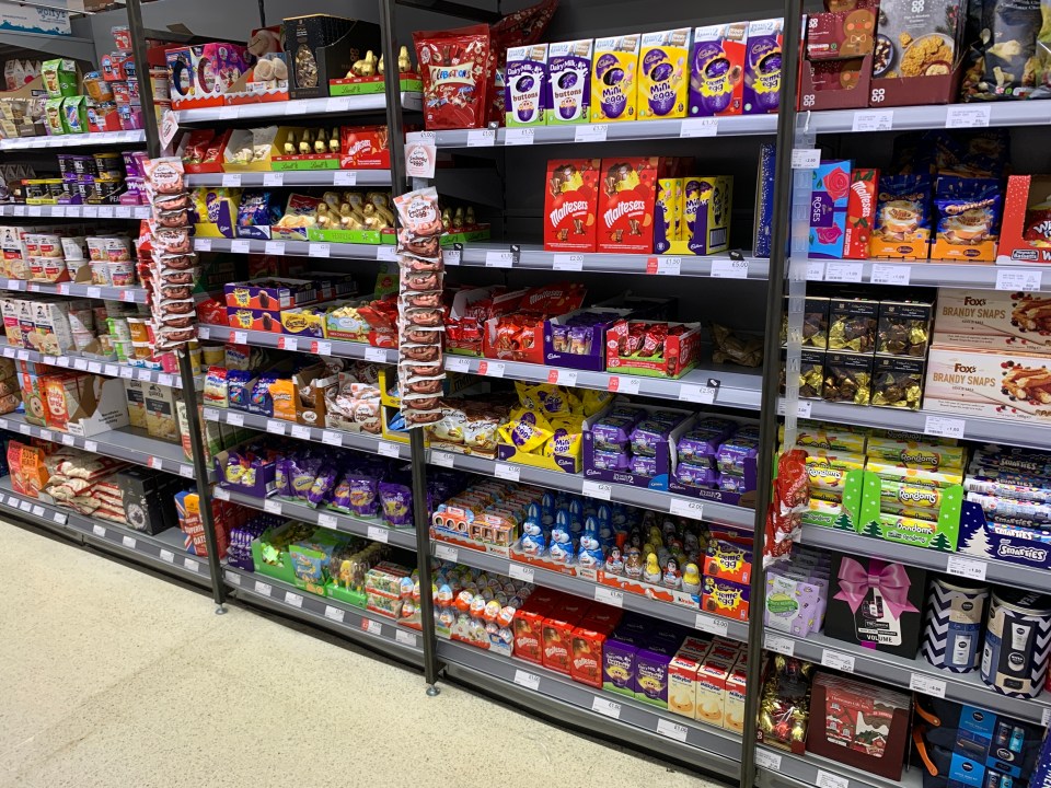 The Co-op has already started stocking Ester treats days before New Year’s Eve