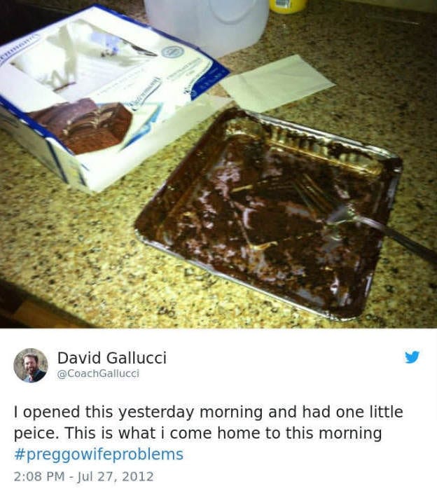 The cake was never going to survive in the fridge 