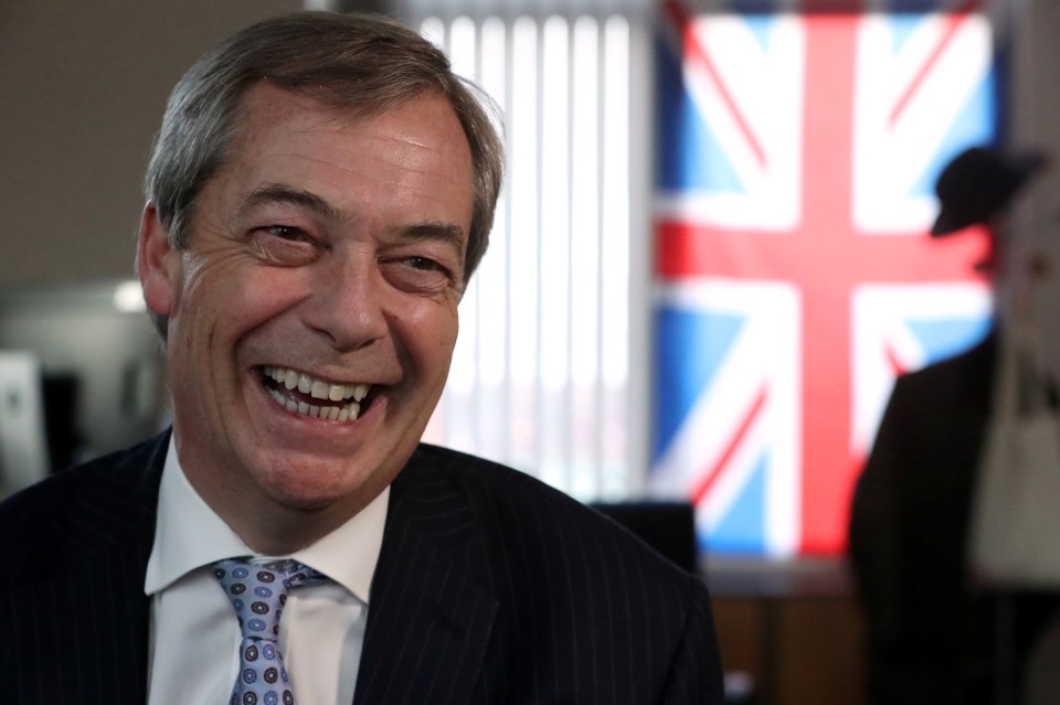  Brexit Party leader Nigel Farage has finally got what he wanted... to lose his job as an MEP