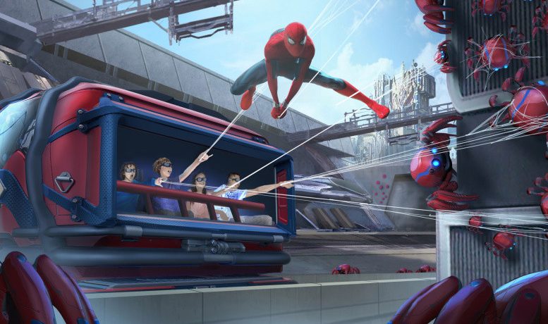  A new ride will let guests sling their own webs to stop a bunch of spider robots