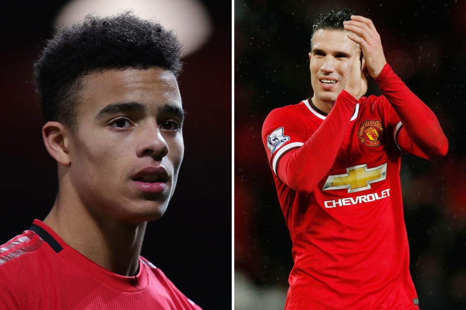  Robin van Persie claimed Mason Greenwood is copying him and tipped the Man Utd youngster to be a success